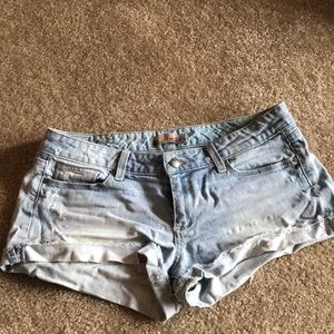 Paige denim “boyfriend” shorts